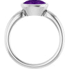 Natural Amethyst | Oval | 8 x 6mm