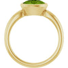 Natural Peridot | Oval | 8 x 6mm