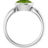 Natural Peridot | Oval | 8 x 6mm