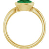 Lab-Grown Emerald | Oval | 8 x 6mm