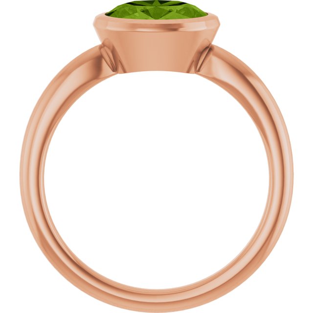 Natural Peridot | Oval | 8 x 6mm