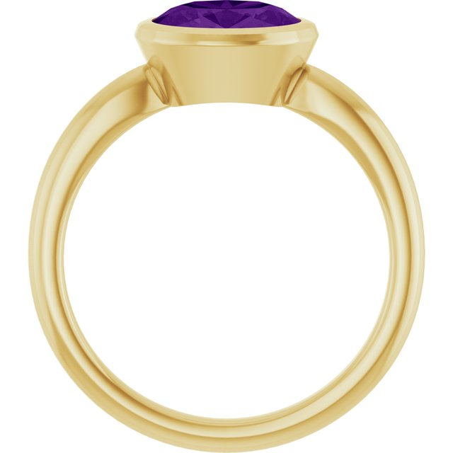 Natural Amethyst | Oval | 8 x 6mm