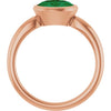 Lab-Grown Emerald | Oval | 8 x 6mm