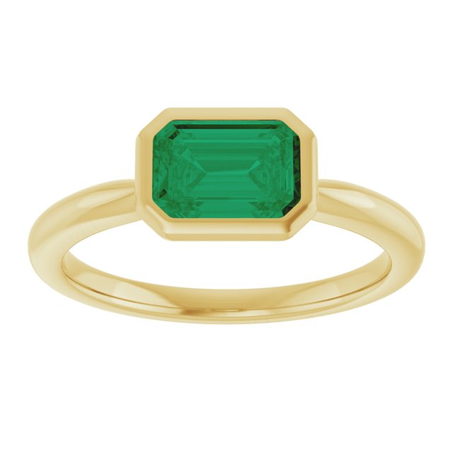Lab-Grown Emerald | Emerald | 7 x 5mm