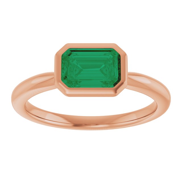 Lab-Grown Emerald | Emerald | 7 x 5mm