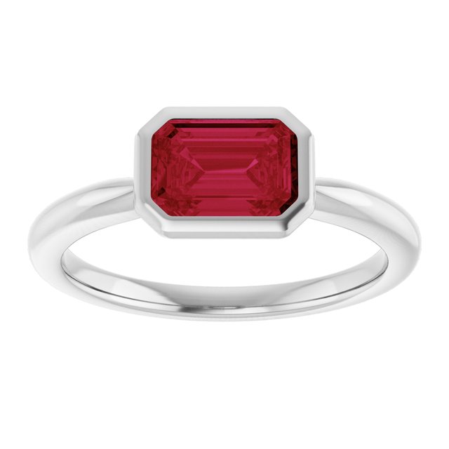Lab-Grown Ruby | Emerald | 7 x 5mm