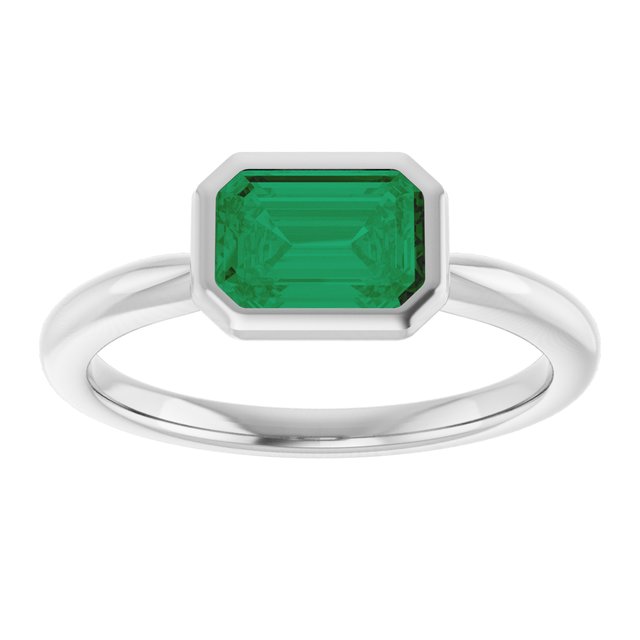 Lab-Grown Emerald | Emerald | 7 x 5mm