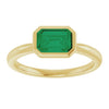Lab-Grown Emerald | Emerald | 7 x 5mm