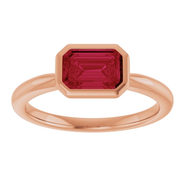 Lab-Grown Ruby | Emerald | 7 x 5mm