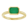 Lab-Grown Emerald | Emerald | 7 x 5mm
