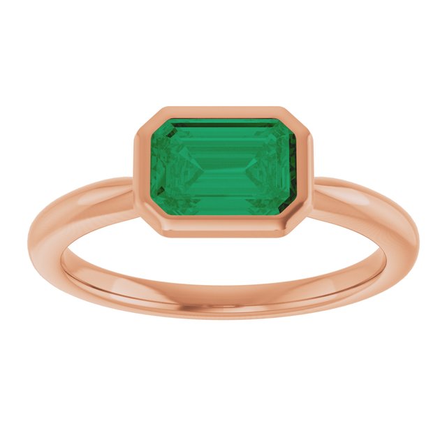Lab-Grown Emerald | Emerald | 7 x 5mm