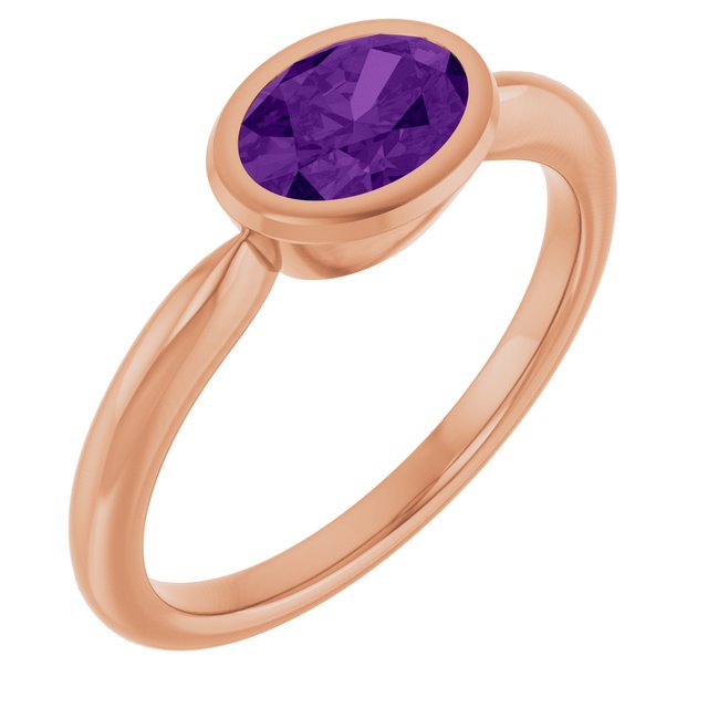 Natural Amethyst | Oval | 7 x 5mm