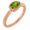Natural Peridot | Oval | 7 x 5mm