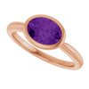 Natural Amethyst | Oval | 8 x 6mm