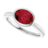 Lab-Grown Ruby | Oval | 8 x 6mm