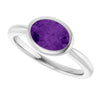 Natural Amethyst | Oval | 8 x 6mm
