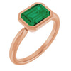 Lab-Grown Emerald | Emerald | 8 x 6mm