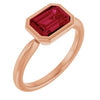 Lab-Grown Ruby | Emerald | 8 x 6mm