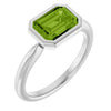 Natural Peridot | Emerald | 8 x 6mm