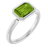 Natural Peridot | Emerald | 8 x 6mm