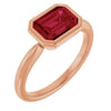 Lab-Grown Ruby | Emerald | 8 x 6mm