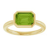 Natural Peridot | Emerald | 8 x 6mm