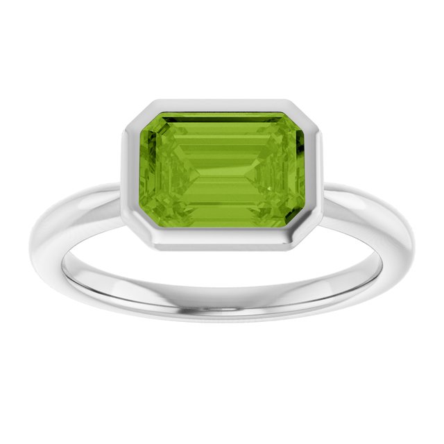 Natural Peridot | Emerald | 8 x 6mm