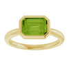 Natural Peridot | Emerald | 8 x 6mm
