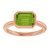 Natural Peridot | Emerald | 8 x 6mm