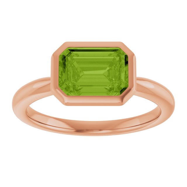 Natural Peridot | Emerald | 8 x 6mm