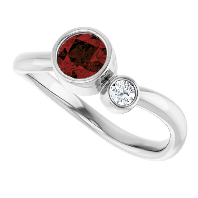 Natural Mozambique Garnet | Round | 5mm