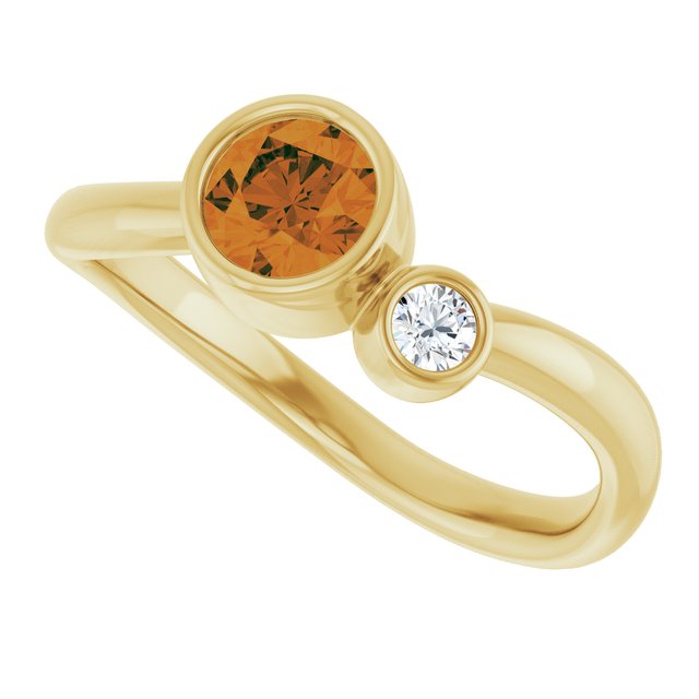 Natural Citrine | Round | 5mm