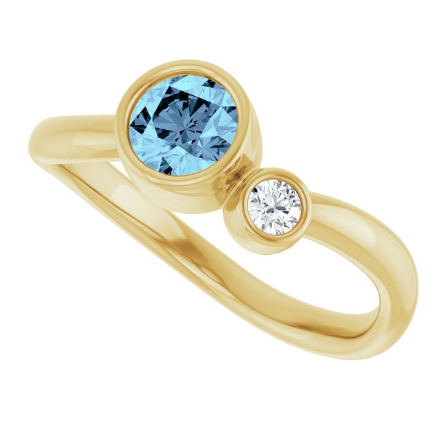 Natural Aquamarine | Round | 5mm