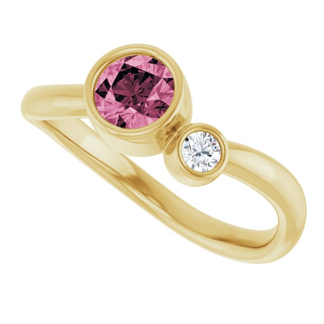 Natural Pink Tourmaline | Round | 5mm