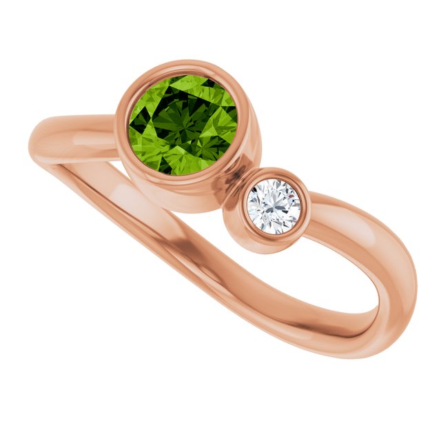 Natural Peridot | Round | 5mm