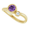 Natural Amethyst | Round | 5mm