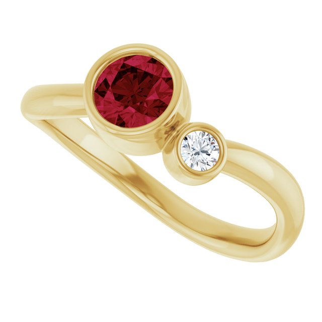 Natural Ruby | Round | 5mm | Lab-Grown Ruby | Round | 5mm