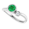 Lab-Grown Emerald | Round | 5mm | Natural Emerald | Round | 5mm