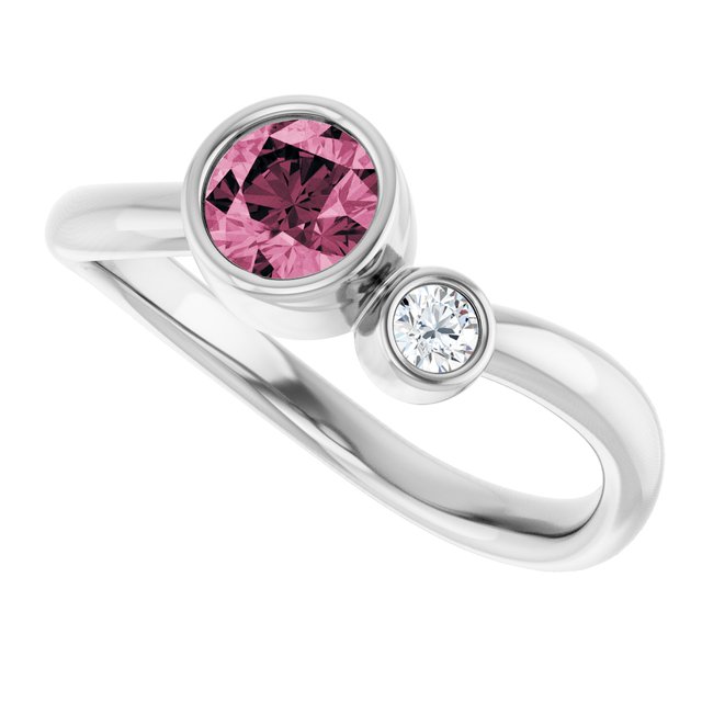 Natural Pink Tourmaline | Round | 5mm