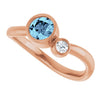 Natural Aquamarine | Round | 5mm