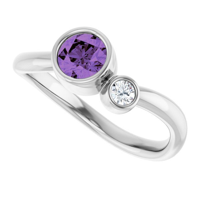 Natural Amethyst | Round | 5mm