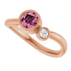Natural Pink Tourmaline | Round | 5mm