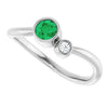 Lab-Grown Emerald | Round | 4mm | Natural Emerald | Round | 4mm