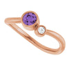 Natural Amethyst | Round | 4mm