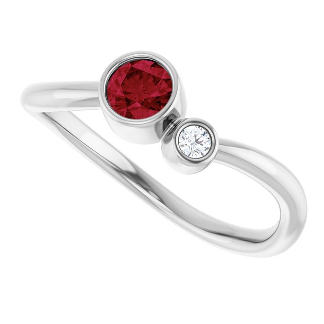 Lab-Grown Ruby | Round | 4mm | Natural Ruby | Round | 4mm