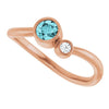 Natural Blue Zircon | Round | 4mm