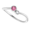 Natural Pink Tourmaline | Round | 3mm