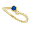 Natural Blue Sapphire | Round | 3mm | Lab-Grown Blue Sapphire | Round | 3mm