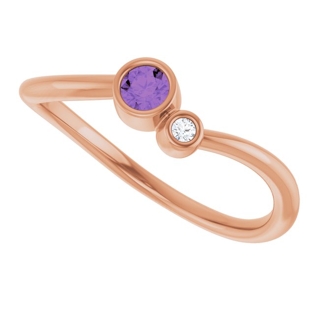Natural Amethyst | Round | 3mm