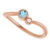 Natural Aquamarine | Round | 3mm